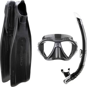 Cressi Pro Star Palet Maske Şnorkel Seti